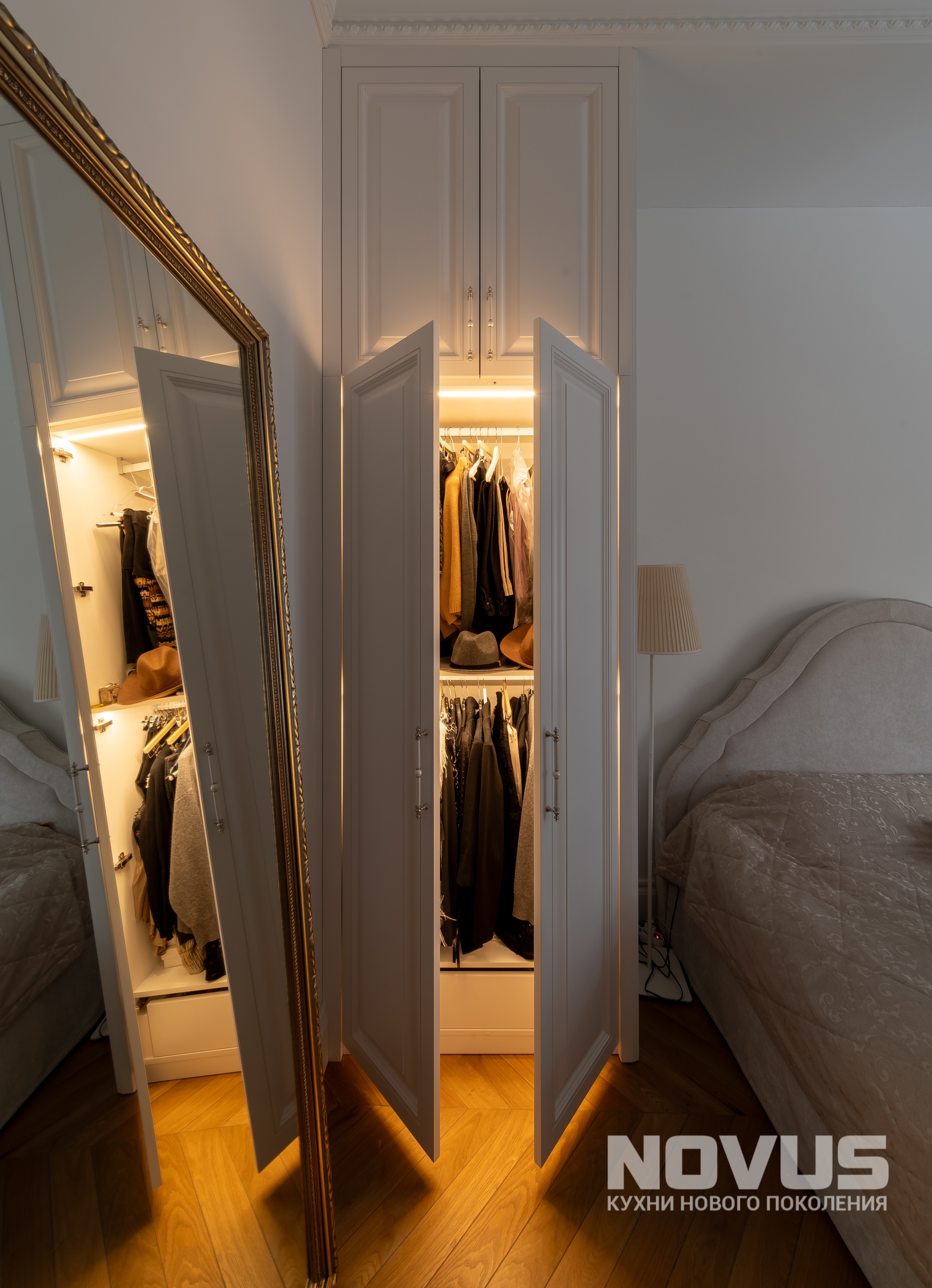 Проект квартиры в сталинке на переулке Б. Афанасьевском в Москве